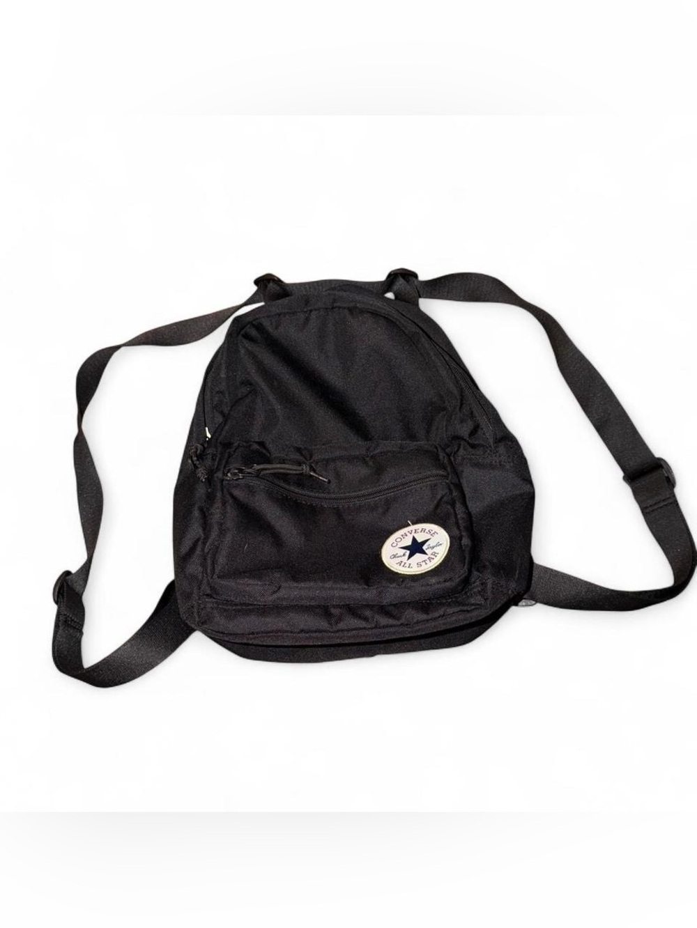 Converse Black Mini Backpack with All Star Patch